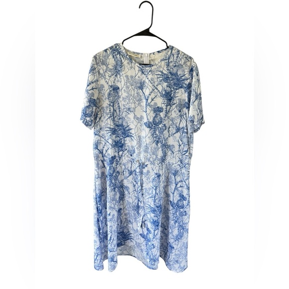 Cedric Charlier Toile Printed Drawstring Dress - Picture 13 of 14